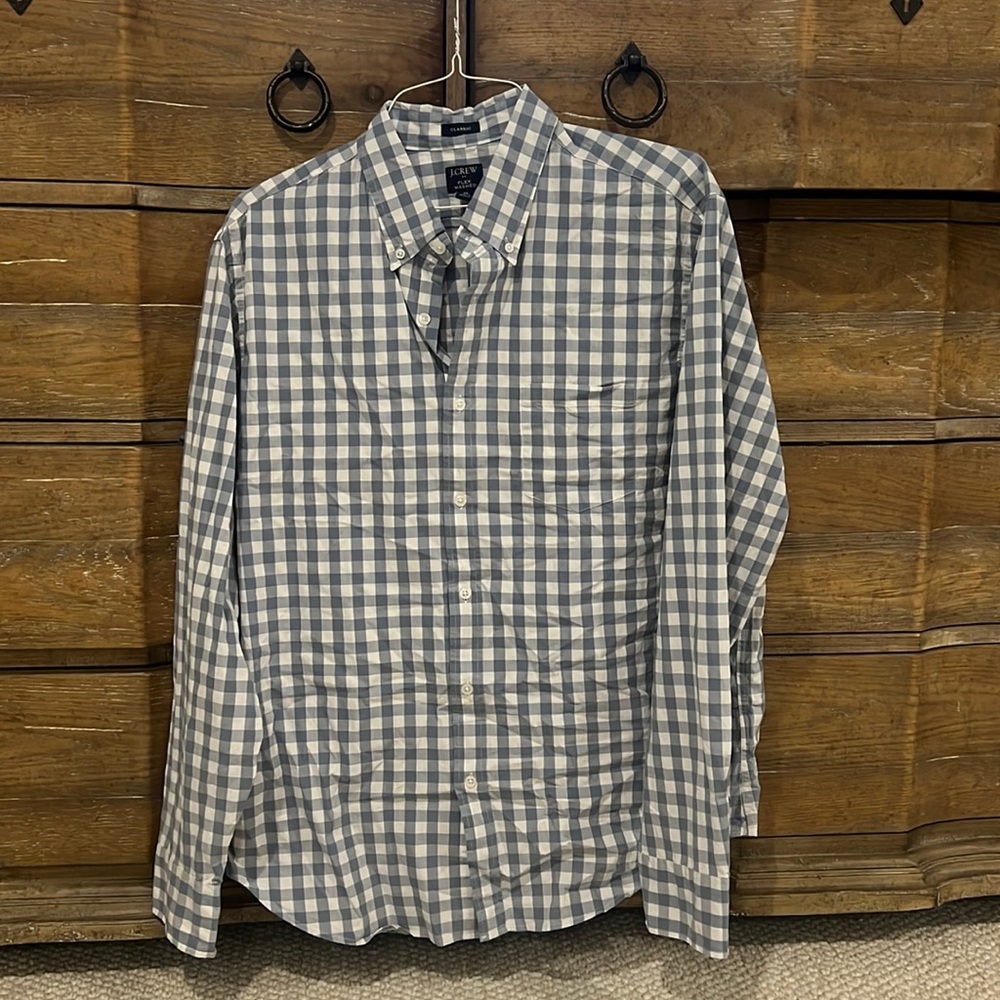 New with tags, JCrew men’s button down shirt, XL classic fit